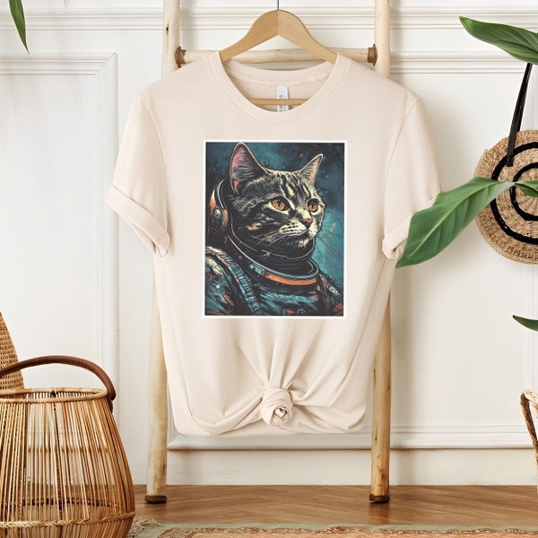 Space Cat Shirt - Etsy