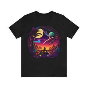 Reisshirt | Wereldkaart shirt | Astronautenshirt | Vakantieshirt | kosmische ruimteOverhemd | Overhemd van de ruimte | Avontuurlijk T-shirt | Wandelshirt