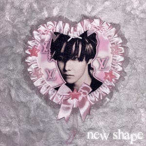 Picchetto a forma di cuore K-POP/j-pop personalizzato