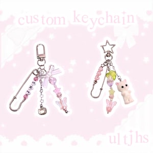 Llavero personalizado con letras K-POP