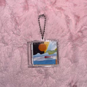 Custom Music Album CD Keychain with NFC TAG