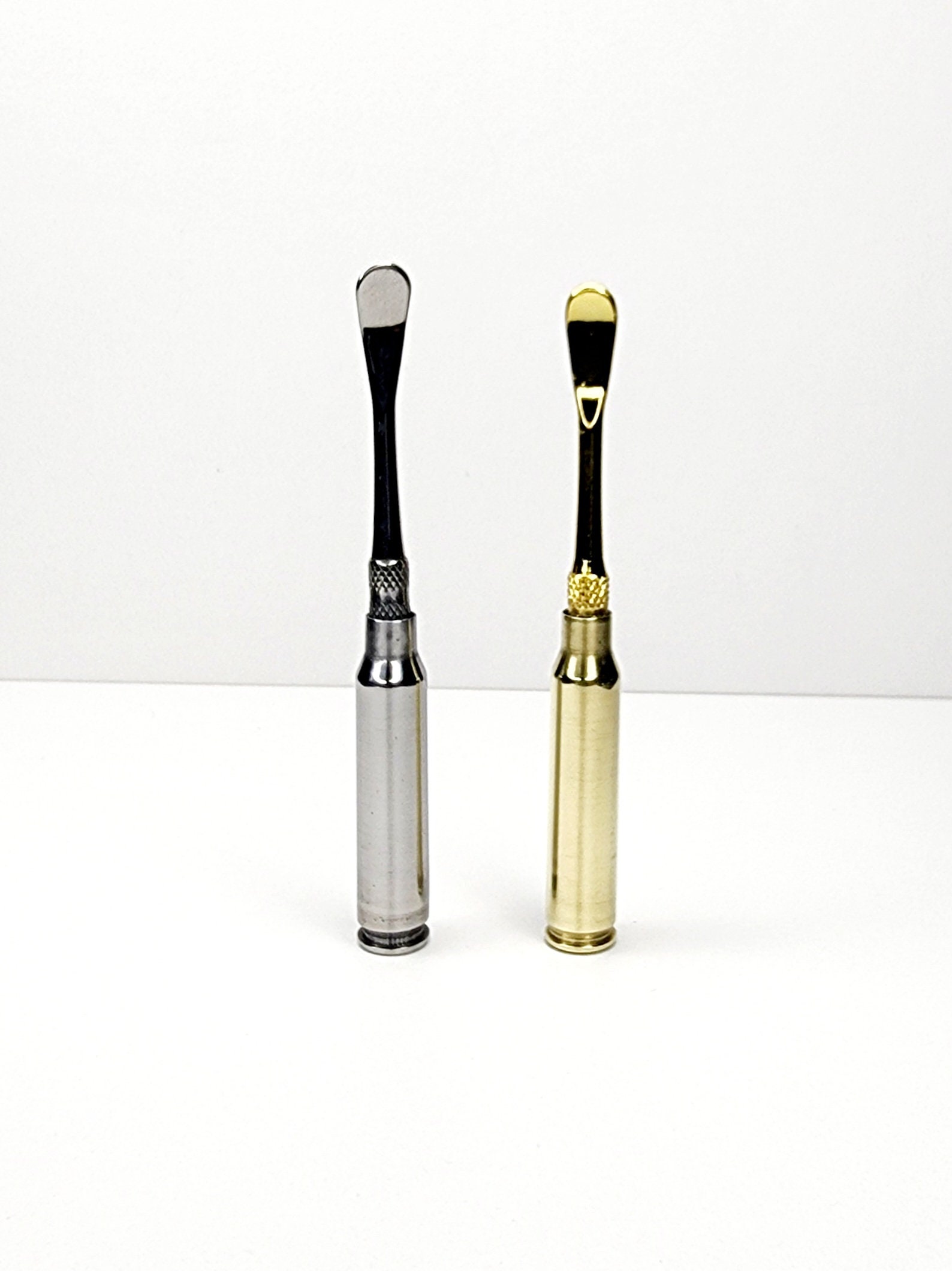 AR-15 .223 / 5.56 Brass Casing Clay Carving Tool – Handmade Recycled Ammo Sculpting Tool with Stainless Steel Tip – Military Inspired