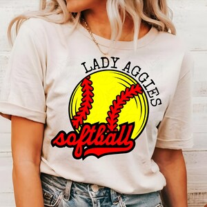 Softball Design PNG, Customizable softball design, softball PNG, Add your own team name, softball sublimation, softball shirt design