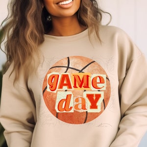 Basketball Game Day PNG, Basketball Game Day Sublimation, Game Day PNG, Basketball Design, Game Day Basketball Shirt Design, Game Day Bball
