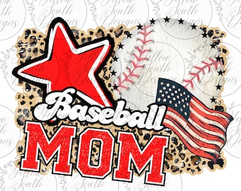 Baseball Mom PNG, baseball Mom sublimacja projekt, baseball design, baseball Mom dtf projekt, modna baseball mom png, Baseball Mom