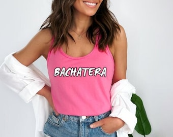 Bachata Tank Top | Dance Shirt | Bachata Top | Bachata Music | Bachatera | Bachata Festival Tee | Bachata Gift | Dance Teacher Gift