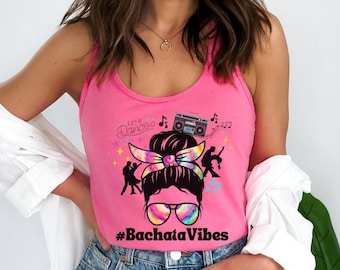Bachata Vibes Tank Top | Bachata Festival Top | Sensual Bachata | Bachata Lover Gift | Dominican Bachata | Dance Tank Top | Gift for Her