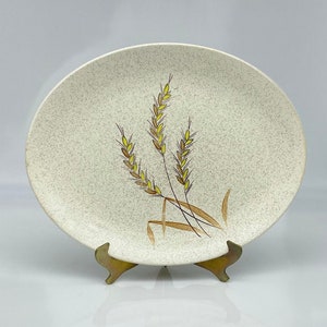 Medium Myott Golden West Serving Platter - Exquisite Safari Elegance circa 1950s