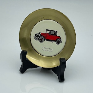 Set of 4 Vintage Car Coasters, Nostalgic Ride