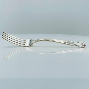 Vintage 1951 Magnolia Salad Fork - Wm Rogers Mfg Inspiration Silverplate