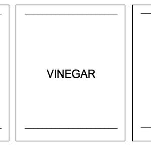 Modern Cleaning Labels, Set of 12 image 3