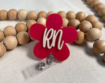 Nurse Appreciation Gift National Nurses Week Gift For Nurses Personalized Badge Reel For Nurse Graduation Gift Customizable Badge Reel