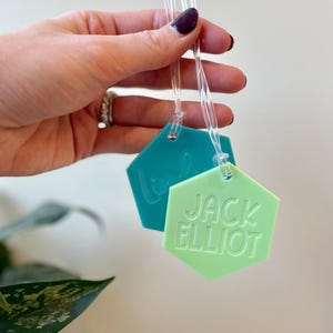 Backpack Keychains Personalized Bag Tags Backpack Name Tags Acrylic Keychain Name Tag Custom Keychain Diaper Bag Tag Lunchbox Name Tag