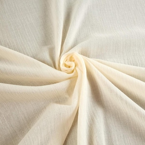 Island Breeze Gauze fabric Dark Ivory  by  the yard