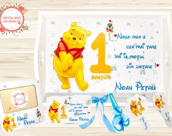 Set tavita pentru taierea motului Winnie the Pooh