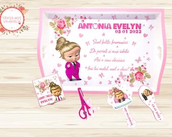 Set tavita pentru taierea motului fetita #Baby Girl Tavite Mot Uk-Anglia