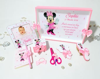 Set tavita pentru taierea motului fetita #Minnie Mouse Tavite mot Uk-Anglia