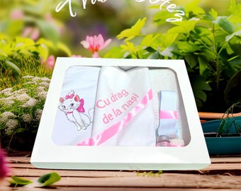 Trusou botez ieftin din 6 piese pentru fetite ( 6 modelos )