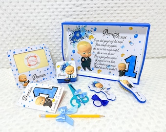 Conjunto tavita pentru taierea motului - Baiat Baby Boss