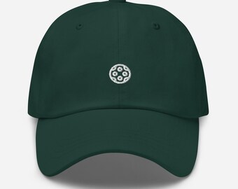 Cappello da papà Pickleball ricamato verde / Regalo Pickleball / Berretto da baseball regolabile