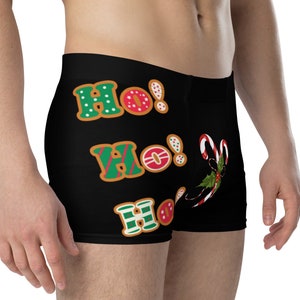  Kiss Me Under The Mistletoe Christmas Couples Underwear, Funny  Christmas Underwear, His and Hers, Christmas Boxer Briefs & Panties (L,  Bikini, Black) : Handmade Products