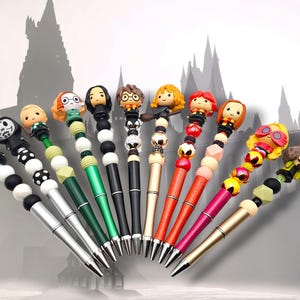 Prachtige Harry Potter-kralenpennen met vulling - Prachtige Harry Potter-personages