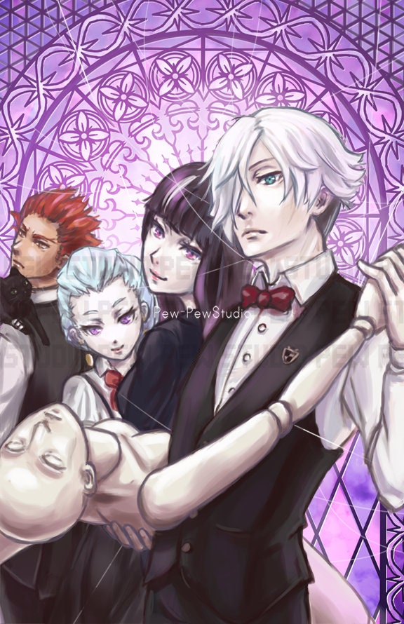 V7350 Death Parade Cool Concert Characters Anime Manga Art WALL POSTER  PRINT