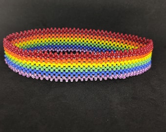 Gay Pride Perlen Armband