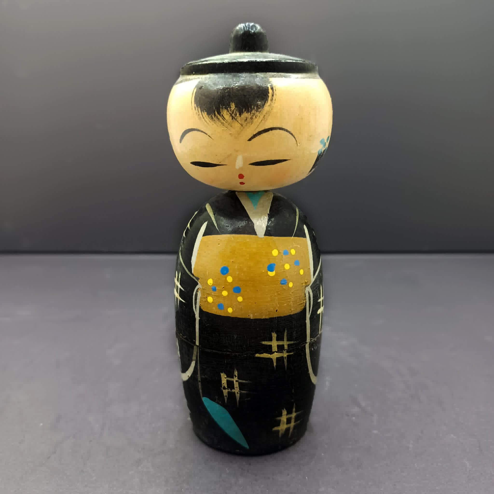 Vintage Mini Kokeshi Dolls - Etsy