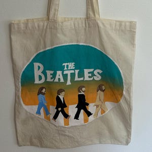 The Beatles Inspired Tote Bag
