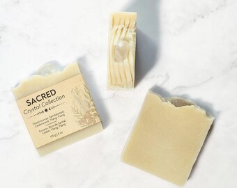 Crystal Soap Collection | Sacred | Natural Soap | Intention: Spirituality | Connect With the Universe