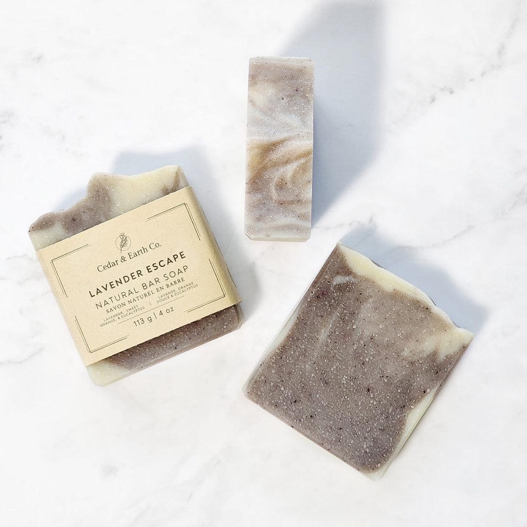 Lavender Escape | Natural Bar Soap | Lavender Orange Eucalyptus | Fresh ...