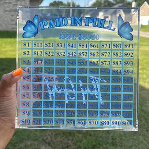 Smash Box Savings Challenge - Etsy