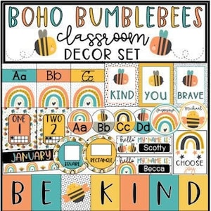 Bee Classroom Decor Collection