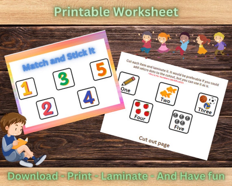 Printable Fun Activities for Preschool Activity Worksheet Etsy