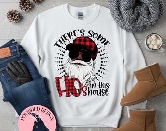 Funny Santa Christmas PNG | Retro Holiday Design (Digital Download)