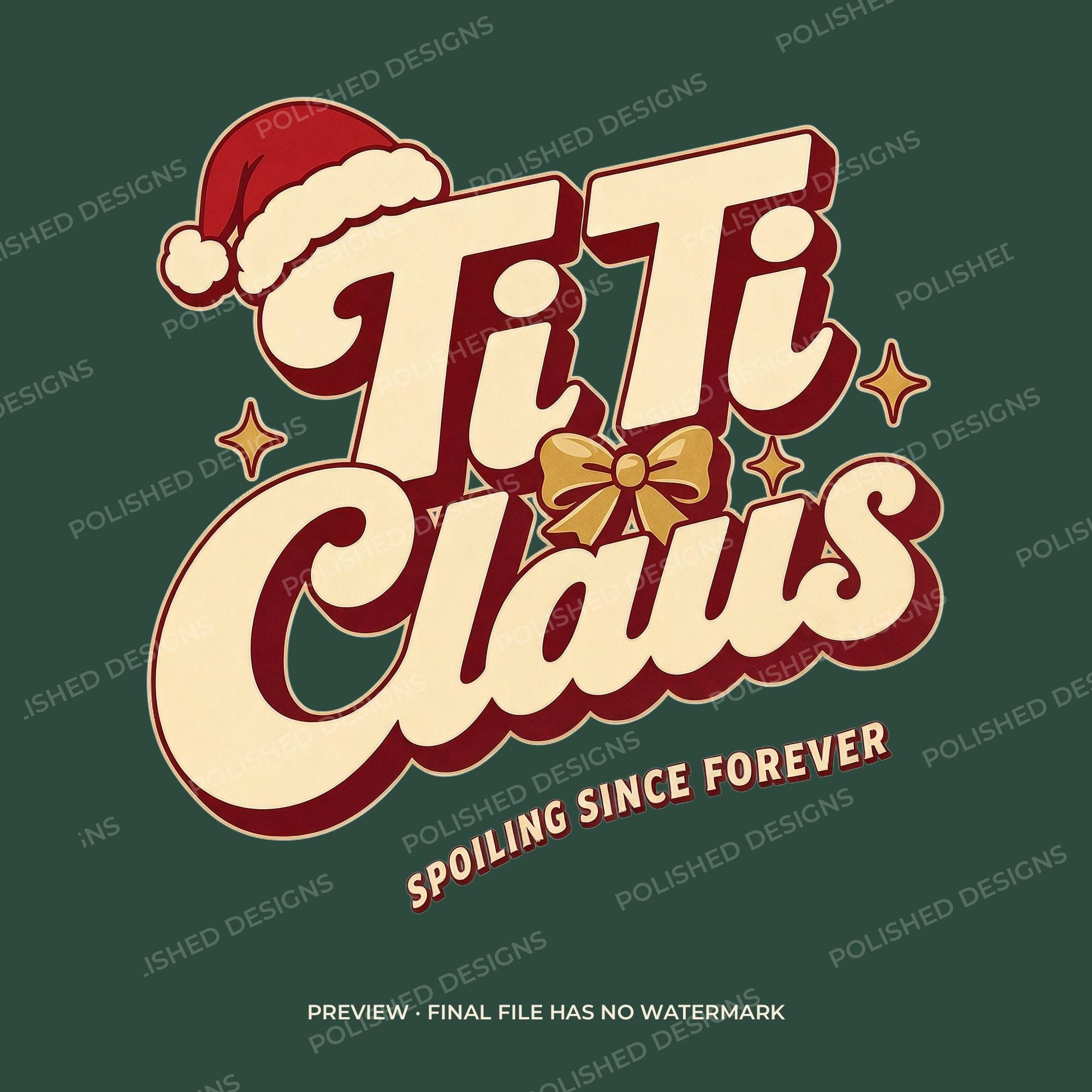 Claus Family Christmas PNG Bundle | Digital Download – Image 9