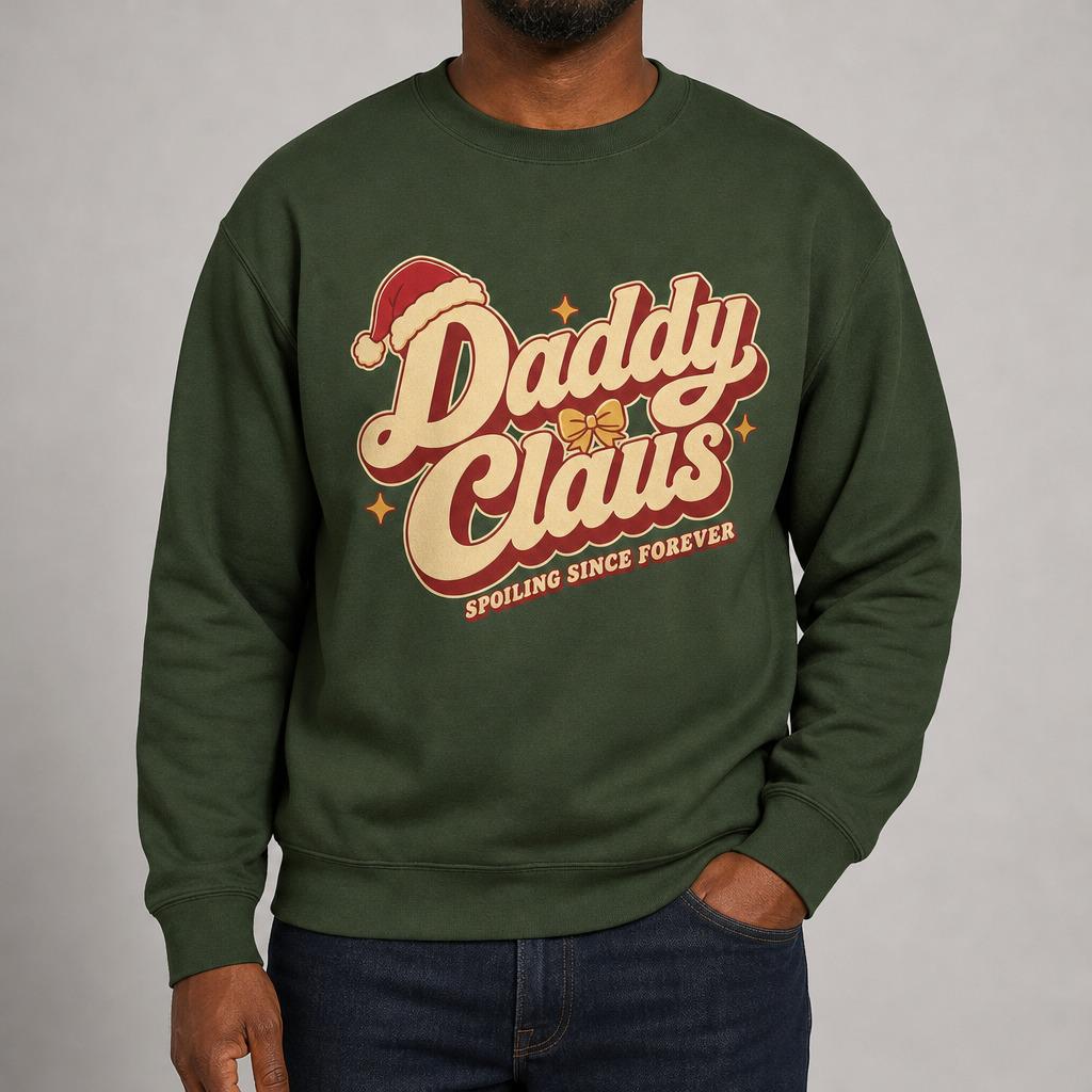 Claus Family Christmas Crewneck | Mama, Daddy, GiGi, Paw Paw, Auntie, Uncle & TiTi Claus – Image 4