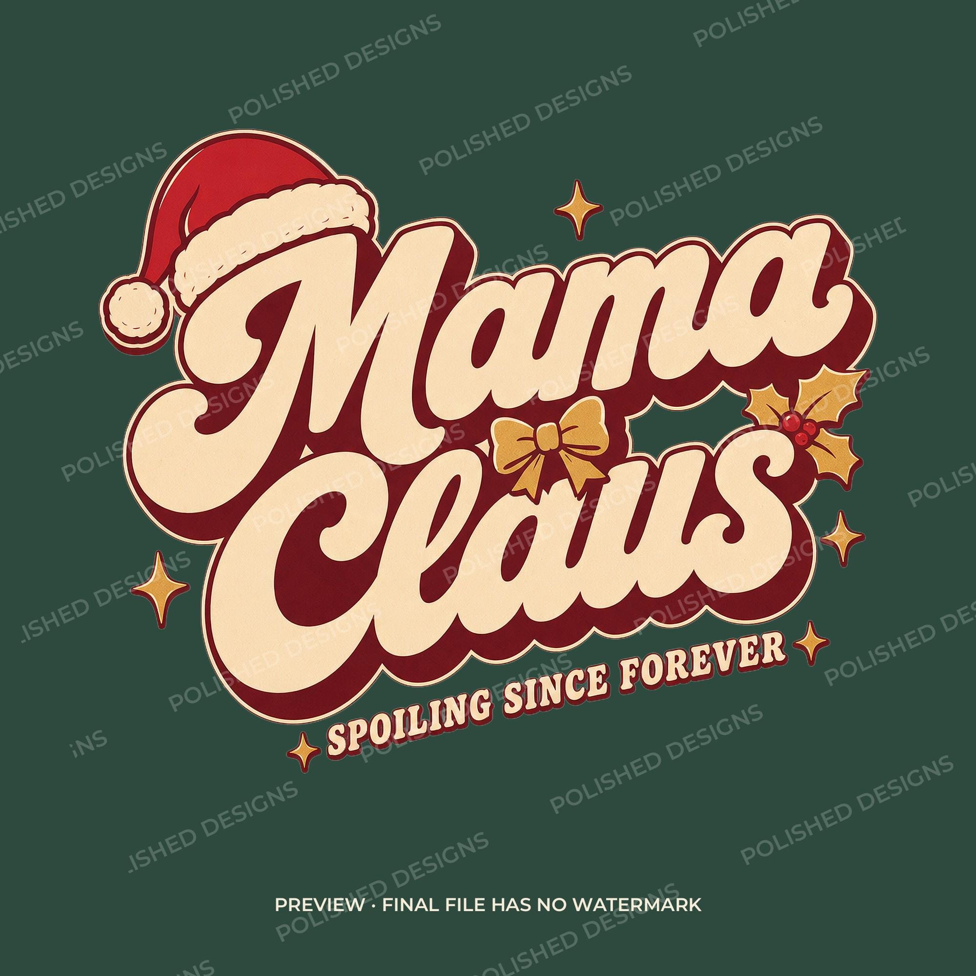 Claus Family Christmas PNG Bundle | Digital Download – Image 3