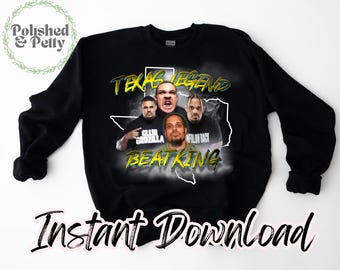 BeatKing Club Godzilla RIP Texas  Legend png sublimation file