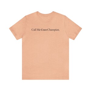 Coco Gauff Call Me Coco Shirt US Champion Tee Women’s Tennis Fan Gift Minimalist Unisex T-Shirt Pro Tennis Pride Apparel image 7