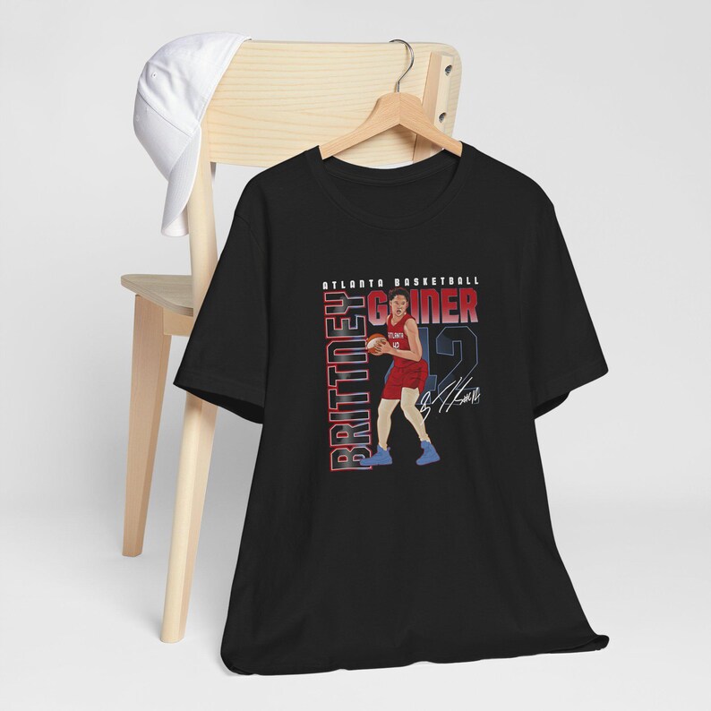 Brittney Griner Shirt Atlanta Basketball Tee Women’s Basketball Fan Gift Unisex Game Day Shirt WBB Hoops Supporter Apparel afbeelding 4
