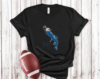 Jameson Williams Shirt Detroit Football Tee Unisex Minimalist Detroit Football Shirt Game Day Apparel American Football Fan Gift