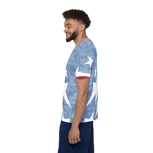 Camiseta retro de fútbol USA 94 Denim Bringback 1994 Away Remake Torneo 2026 Camiseta unisex para aficionados imagen 12
