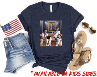US Women's Soccer Gold Medal Shirt Triple Espresso Shirt The Trident US Women's National Team Soccer Shirt Emma Hayes Shirt