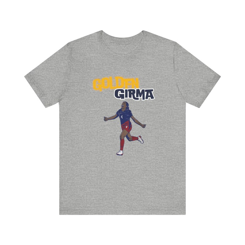 Golden Girma Shirt US Soccer Tee Naomi Girma Fan Shirt Women’s Soccer Game Day Apparel Unisex Kids and Adult Supporter Shirt image 3