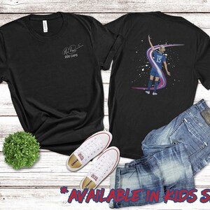 Megan Rapinoe 200 Cap Shirt US Soccer Tee Women’s Soccer Fan Gift Rapinoe Retirement Shirt Game Day Apparel Womens Soccer Legend Shirt image 1