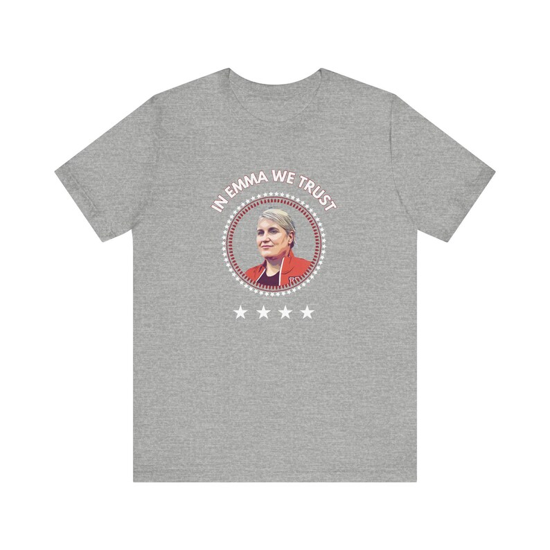 In Emma We Trust Shirt Emma Hayes Tee US Women’s Soccer Shirt Unisex Game Day Apparel USWNT Fan Gift Women’s Soccer Supporter Pride immagine 3