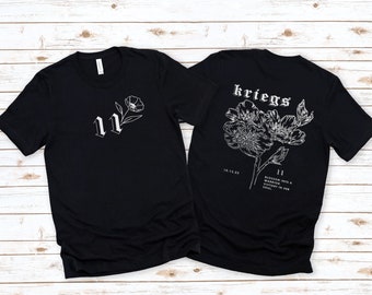 Ali Krieger 11 Shirt Blossom Into A Warrior Tee Soccer Retirement Shirt US Women’s Soccer Fan Gift Unisex Game Day Woso Pride Apparel
