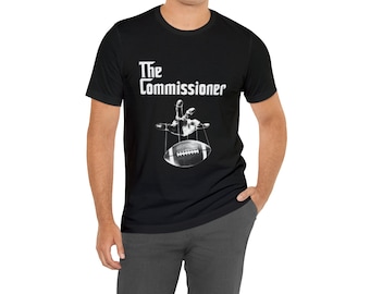The Commissioner Fantasy Football League Draft Day Unisex Adult Tshirt